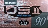 Compact Cassette Maxell US 90 "USII 90" Type II Chrome 1990 Japan