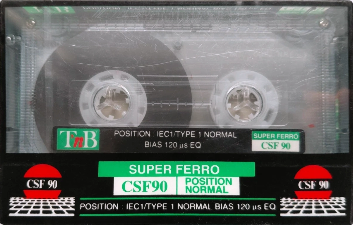 Compact Cassette TnB CSF 90 Type I Normal 1990 Europe
