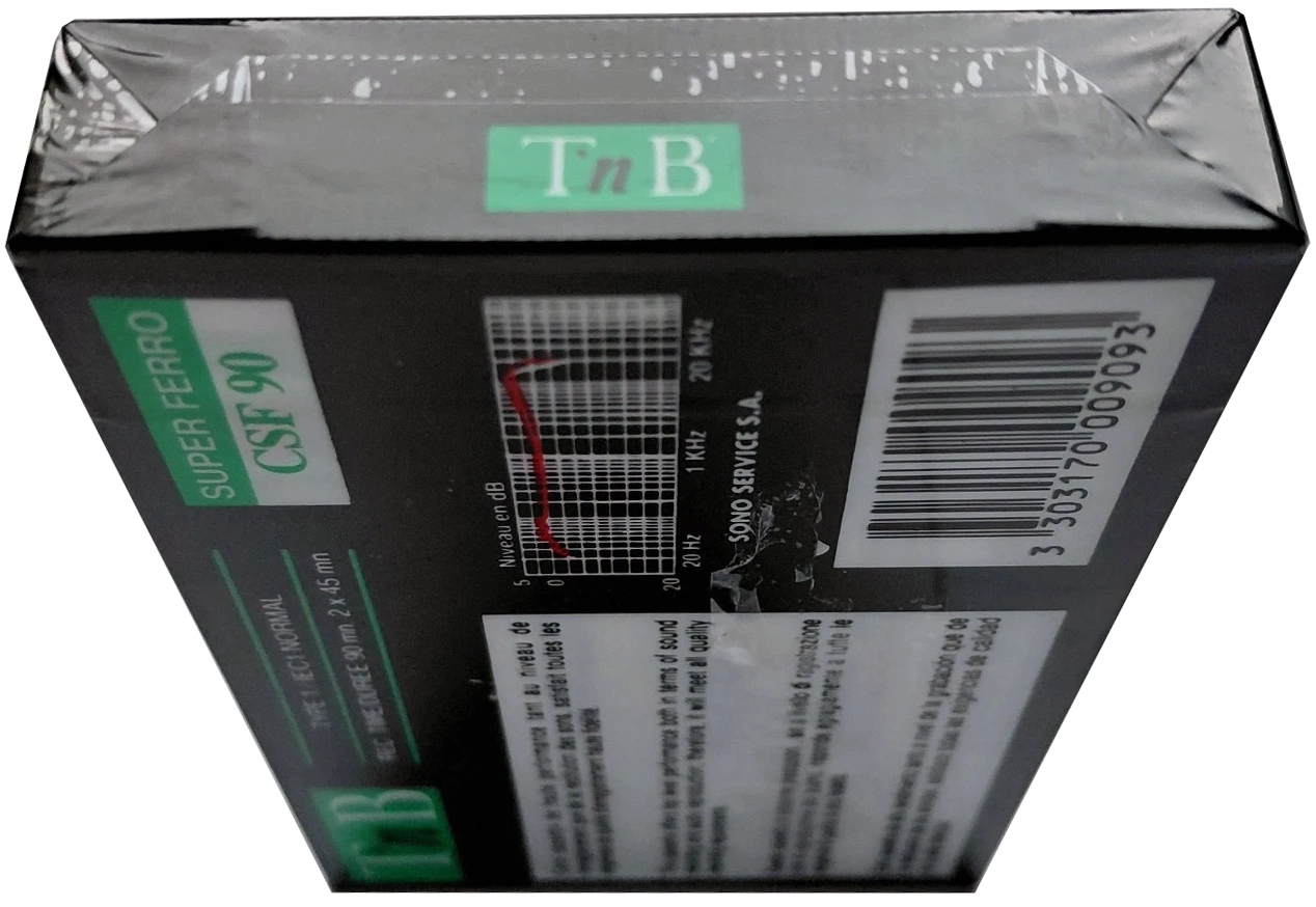 Compact Cassette TnB CSF 90 Type I Normal 1990 Europe