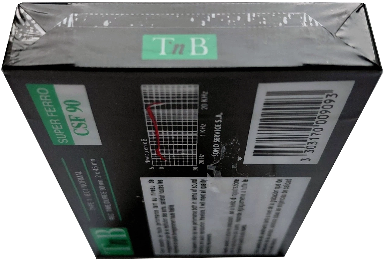 Compact Cassette TnB CSF 90 Type I Normal 1990 Europe
