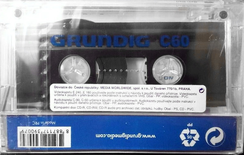 Compact Cassette: Unknown Grundig -  60