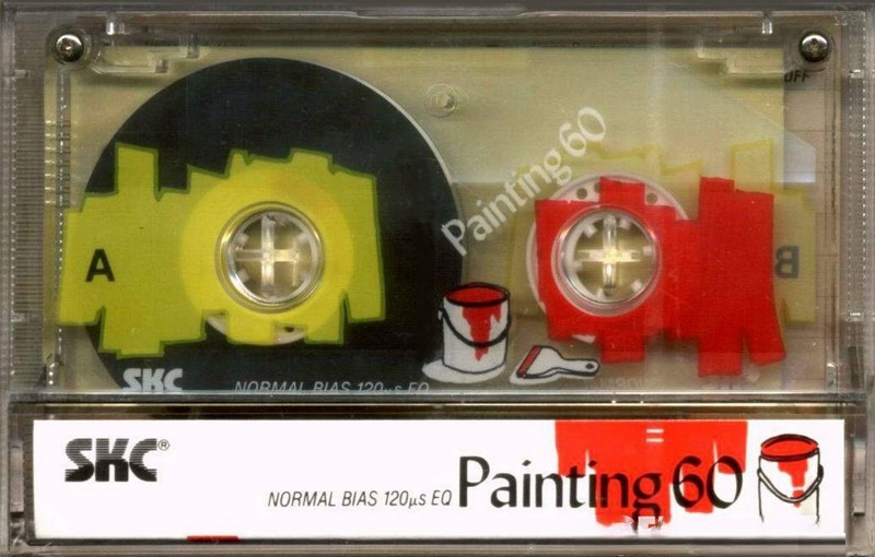 Compact Cassette SKC 60 "Painting" Type I Normal 1990 South Korea