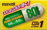 Compact Cassette Maxell CD`s I / CD`s 1 80 "CDS1-80N Music Vitamins" Type I Normal 2000 Japan
