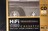Compact Cassette Sound and Vision CD 60 Type I Normal 1990 Netherlands