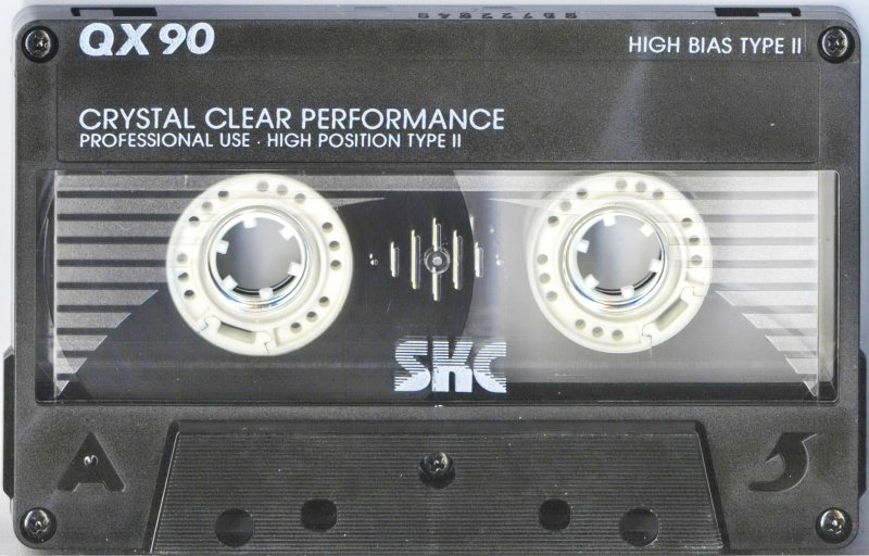 Compact Cassette SKC QX 90 Type II Chrome 1987 Europe