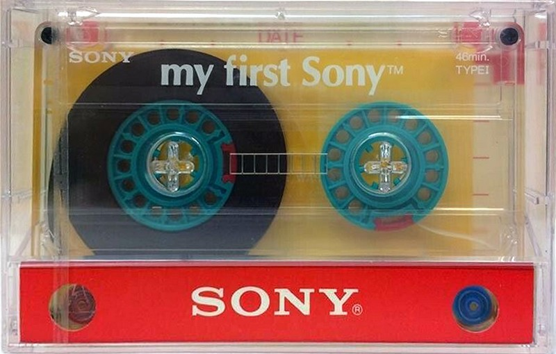 Compact Cassette Sony 46 "My First Sony MFS46R" Type I Normal 1987 USA