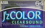Compact Cassette AXIA J`z 1 Color 64 "JZ1J 64" Type I Normal 2002 Japan