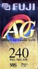 VHS, Video Home System Fuji AG 240 "AG E-240 AA K" Type I Normal Europe