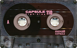 Compact Cassette Maxell Capsule 110 Type II Chrome 1992 North America