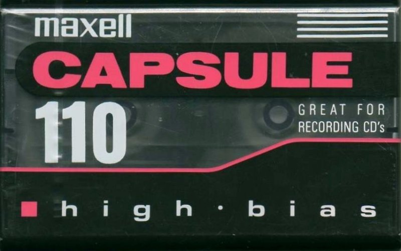 Compact Cassette: Maxell / Hitachi Maxell - Capsule 110