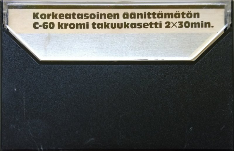 Compact Cassette: Unknown Valintatalo -  60