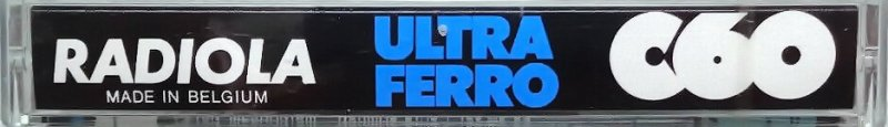 Compact Cassette Radiola Ultra Ferro 60 Type I Normal 1981 Europe