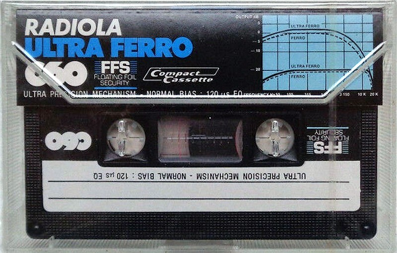 Compact Cassette: Philips Radiola - Ultra Ferro 60