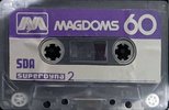 Compact Cassette Magdoms SDA 60 "Superdyna" Type I Normal 1983 Worldwide