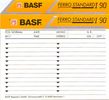 Compact Cassette BASF Ferro Standard I 90 Type I Normal 1991 Europe