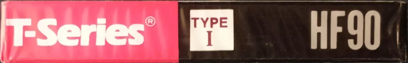 Compact Cassette T-Series HF 90 Type I Normal 1997 India