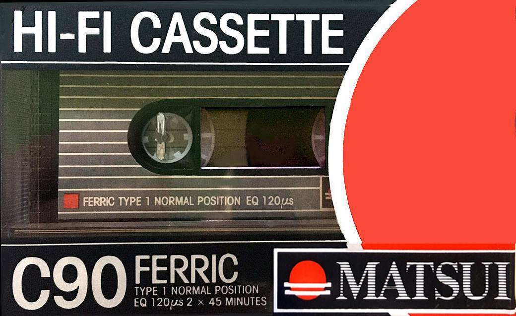 Compact Cassette Matsui 90 Type I Normal UK