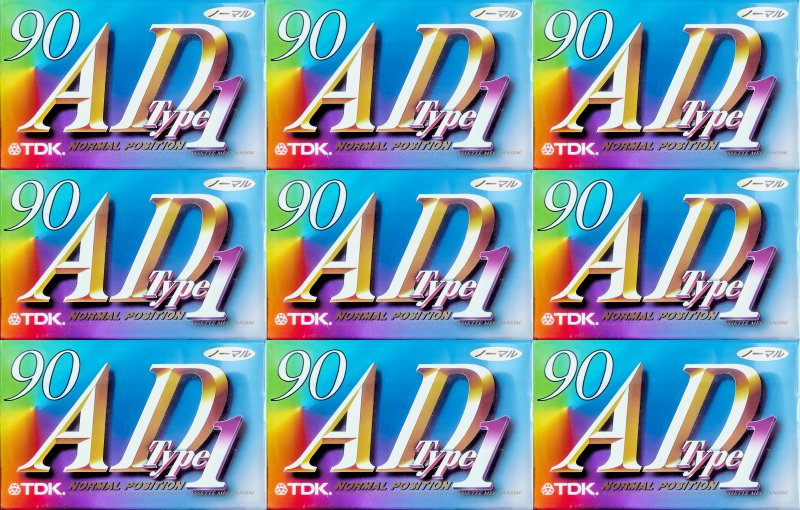 Compact Cassette: TDK  - AD1 90