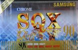 Compact Cassette Samsung SQX 90 Type II Chrome USA