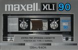 Compact Cassette Maxell XLI 90 Type I Normal 1985 USA