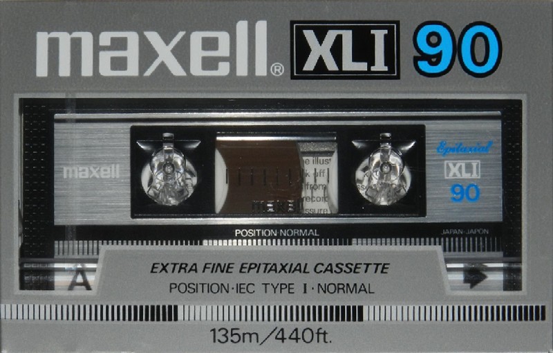 Compact Cassette: Maxell / Hitachi Maxell - XLI 90