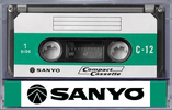Compact Cassette Sanyo 12 Type I Normal 1981 Japan