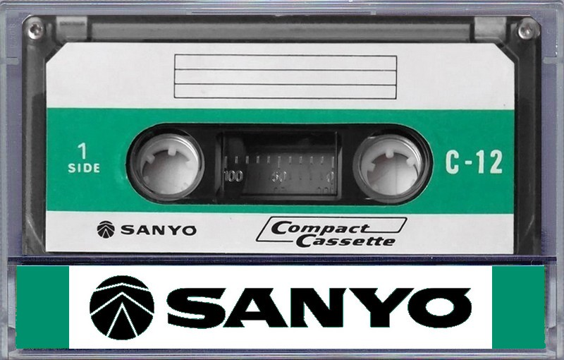 Compact Cassette:  Sanyo -  12