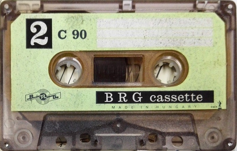 Compact Cassette BRG 90 Type I Normal 1970 Hungary