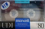Compact Cassette Maxell UDI / UD1 80 Type I Normal 1988 Japan