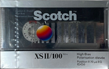 Compact Cassette Scotch XS II 100 Type II Chrome 1990 Worldwide