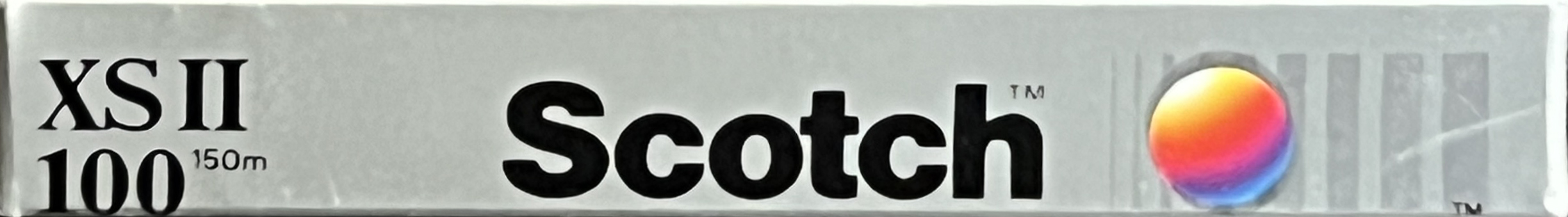 Compact Cassette Scotch XS II 100 Type II Chrome 1990 Worldwide