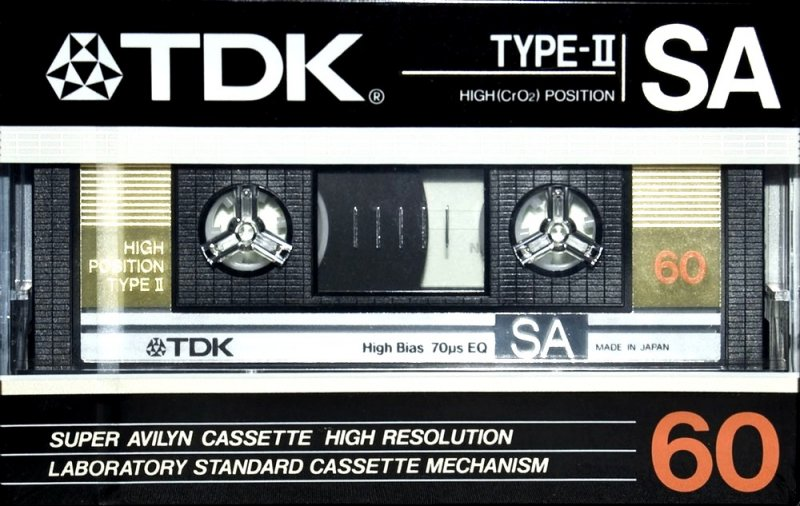 Compact Cassette: TDK  - SA 60