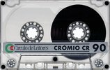 Compact Cassette Circulo de Leitores 90 "Cromio CR" Type II Chrome 1986 Portugal