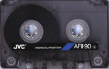 Compact Cassette JVC AFII 90 Type II Chrome 1990 North America