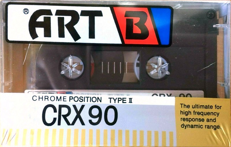 Compact Cassette Art B 90 "CRX" Type I Normal 1991 South Korea