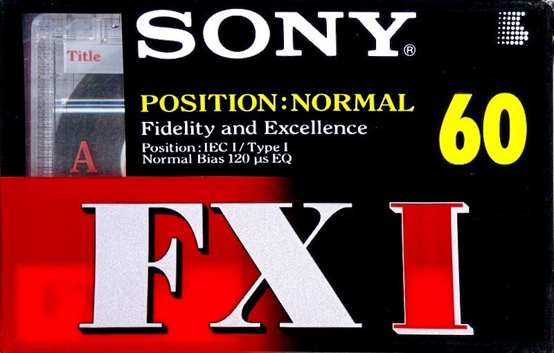 Compact Cassette: Sony  - FX I 60