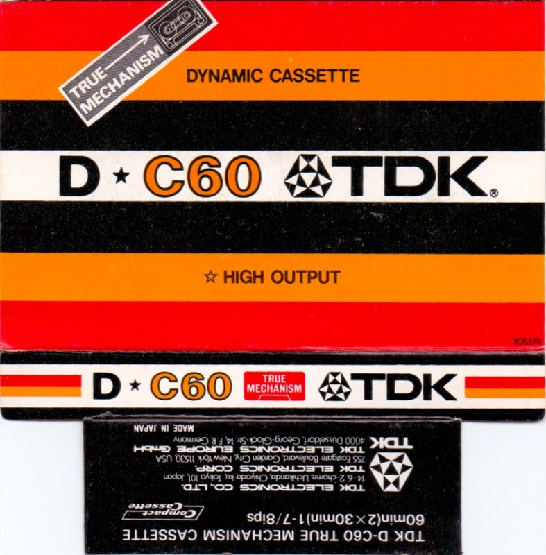 Compact Cassette: TDK  - D 60