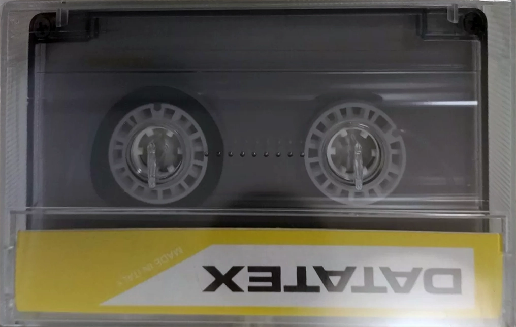 Compact Cassette Datatex ET 10 Type I Normal Italy