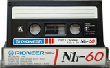 Compact Cassette Pioneer N1T 60 Type I Normal 1985 Japan