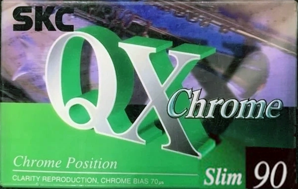 Compact Cassette SKC QX 90 Type II Chrome 2001 Worldwide