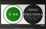 Compact Cassette Columbia TRK 60 "TRK-607" Type I Normal 1969 Japan