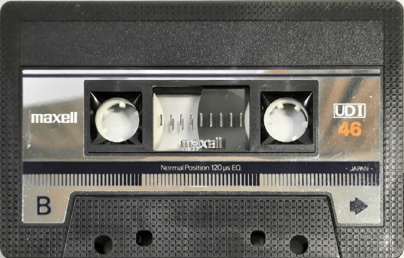 Compact Cassette Maxell UDI / UD1 46 Type I Normal 1985 Europe