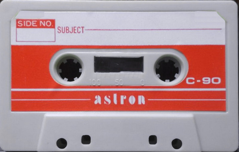 Compact Cassette Astron 90 Type I Normal Japan