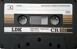 Compact Cassette LDK 60 "CR" Type II Chrome USA