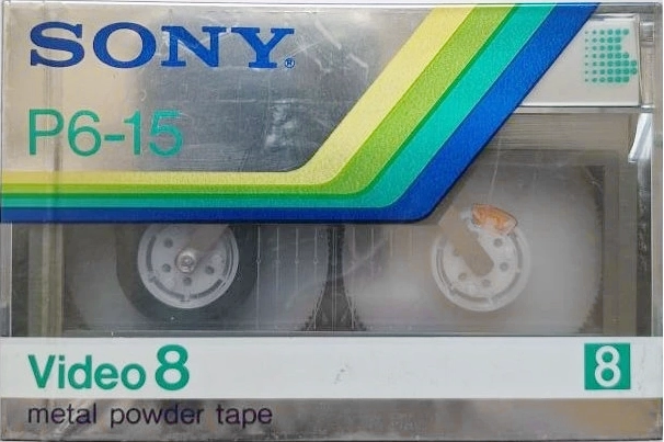 Video8, Hi8, Digital8 Sony MP 15 "Video8 P6-15" Type IV Metal 1985 Japan