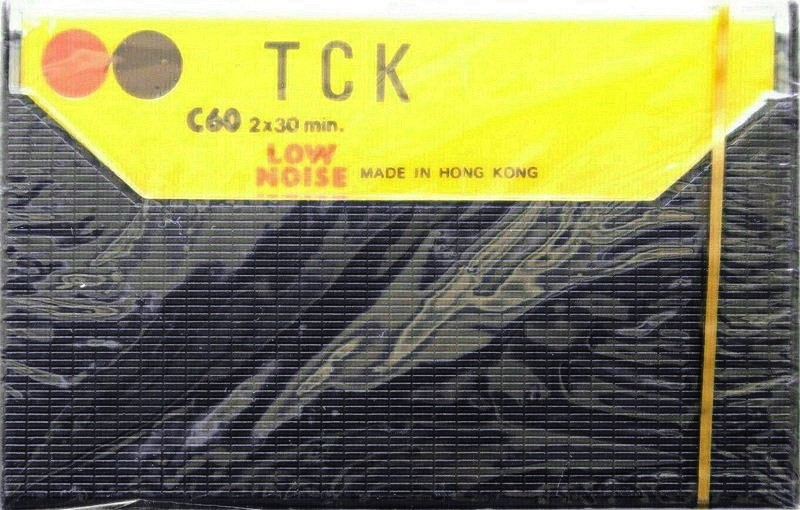 Compact Cassette TCK 60 Type I Normal Hong Kong