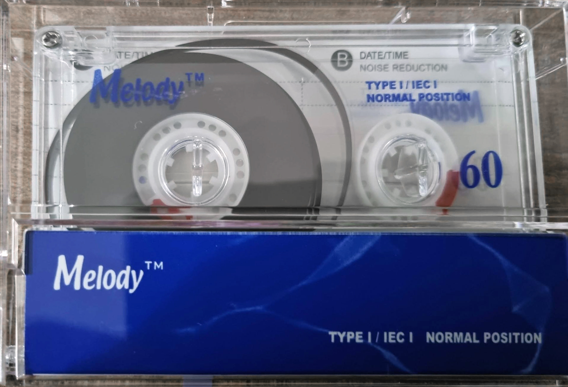 Compact Cassette Melody MP 60 Type I Normal 1997 Taiwan
