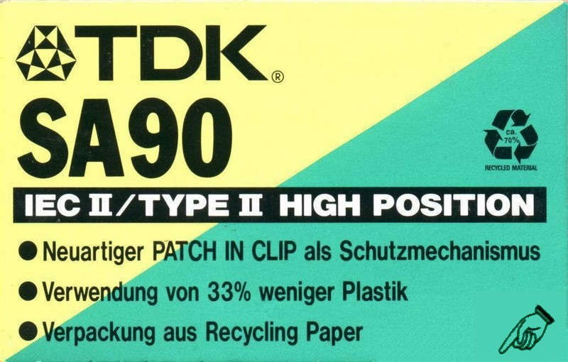 Compact Cassette: TDK  - ETG 90