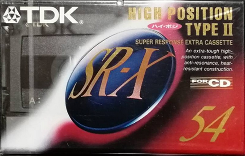 Compact Cassette: TDK  - SR-X 54