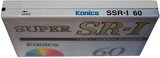 Compact Cassette Konica SR-I 60 Type I Normal 1996 Europe